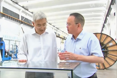 江西省委书记尹弘到云顶集团电缆（江西）调研