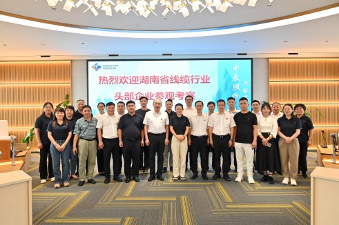聚智 协同 共享——湖南线缆头部企业莅临云顶集团电缆考察交流