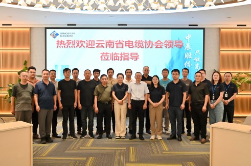 线聚你我 与企同行——云南省电线电缆行业协会莅临云顶集团电缆考察交流